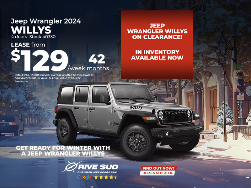 Wrangler Willys 2024