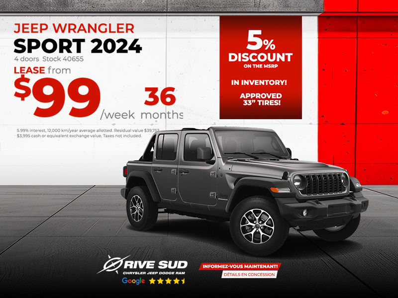 Wrangler Sport 2024