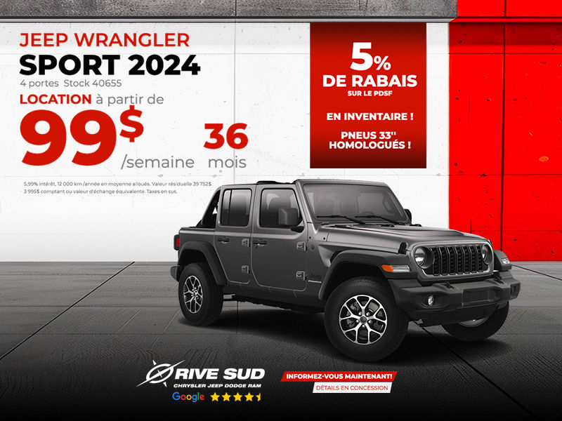 Wrangler Sport 2024