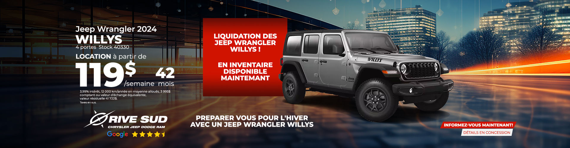 Wrangler Willys 2024