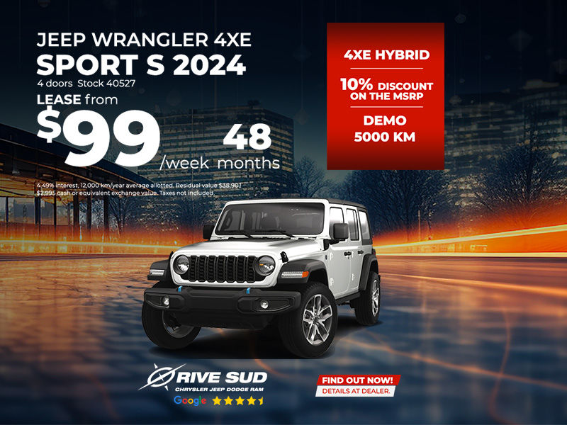 2024 Wrangler 4XE