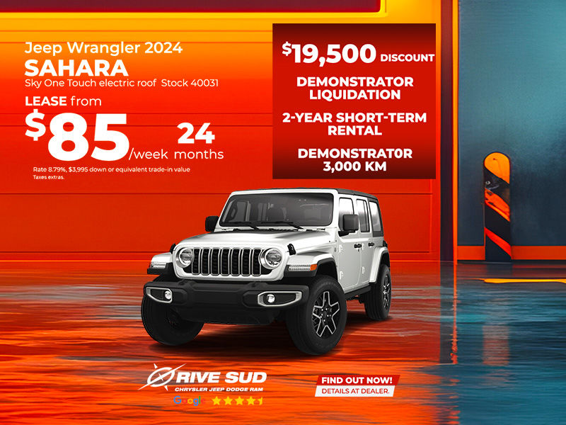 Wrangler Sahara 2024