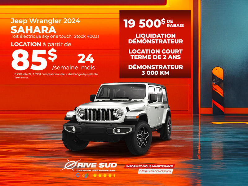 Wrangler Sahara 2024