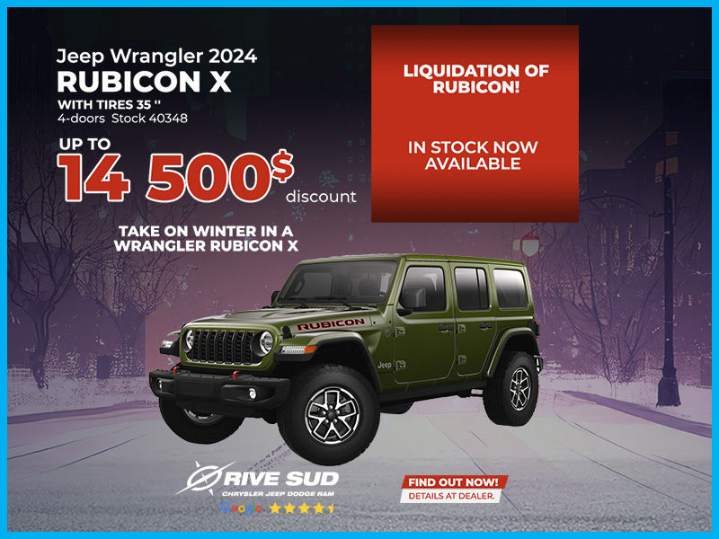 Jeep Wrangler Rubicon X 2024