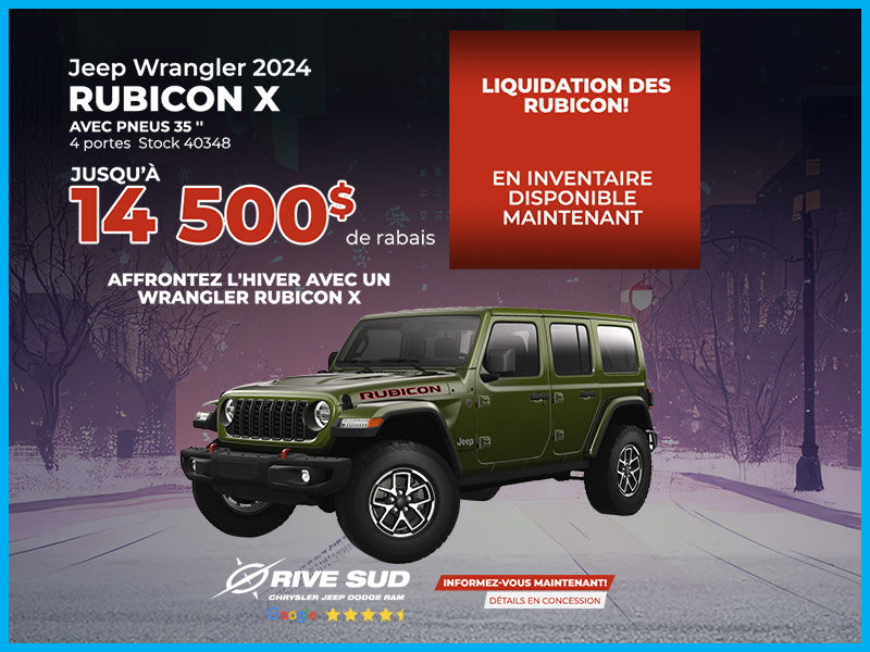 Jeep Wrangler Rubicon X 2024