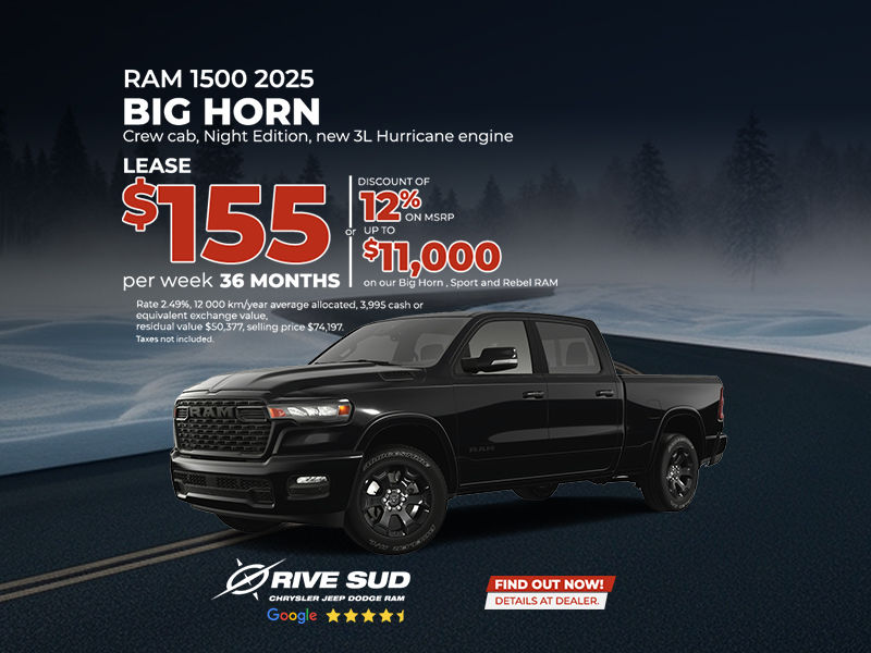 Ram 1500 Big Horn 2025