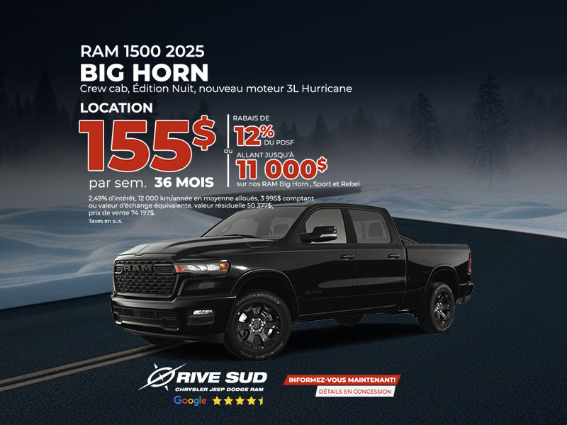 Ram 1500 Big Horn 2025