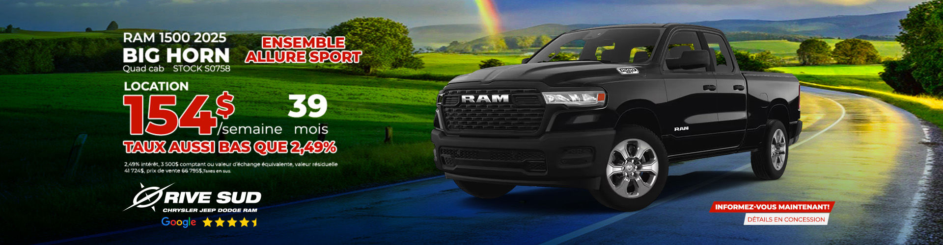 RAM 1500 Big Horn 2025