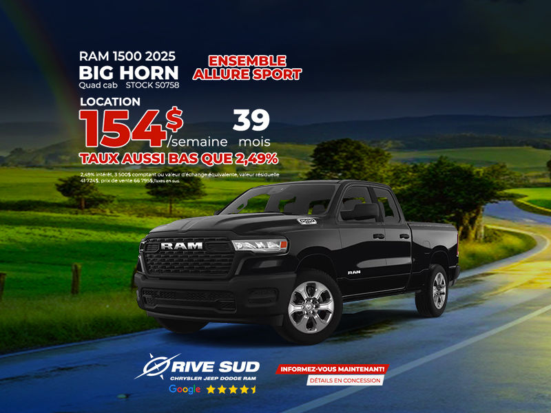 RAM 1500 Big Horn 2025
