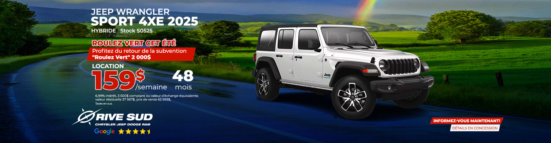 Jeep Wrangler 4Xe Sport 2025