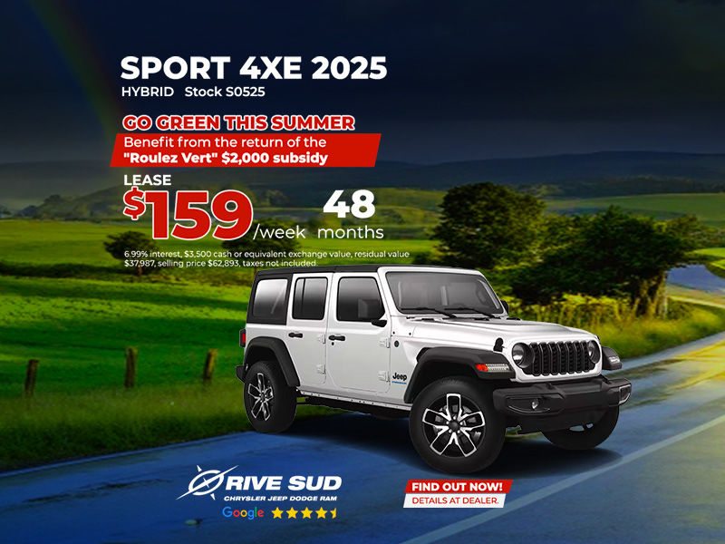 Jeep Wrangler 4Xe Sport 2025