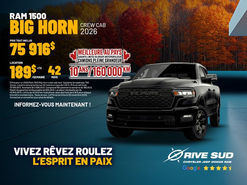RAM 1500 Big Horn 2026