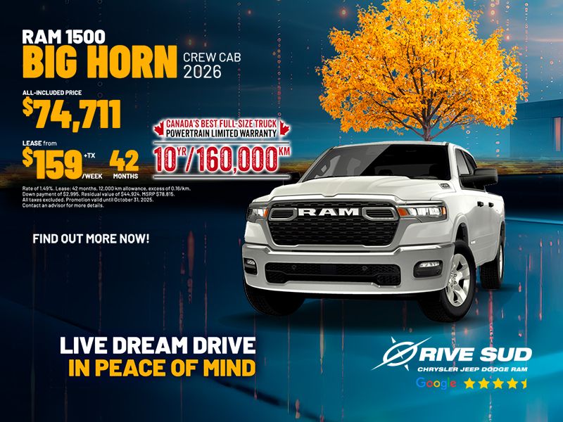 RAM 1500 Big Horn 2026