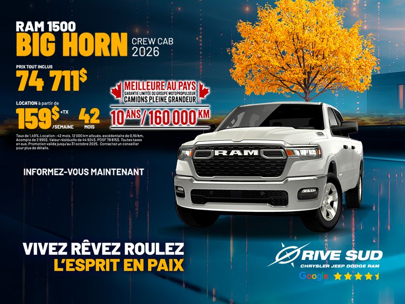 RAM 1500 Big Horn 2026