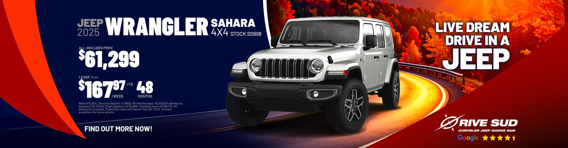 Jeep Wrangler Sahara 4x4 2025