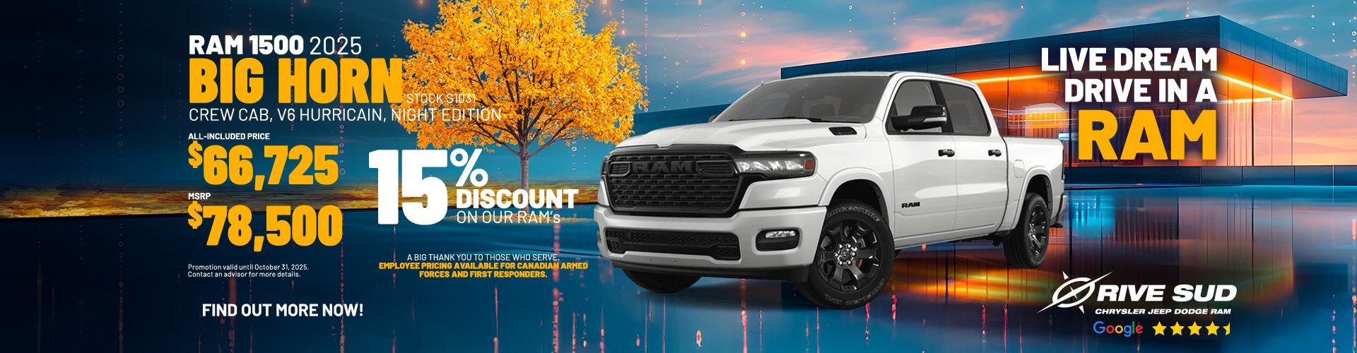 RAM 1500 Big Horn 2025