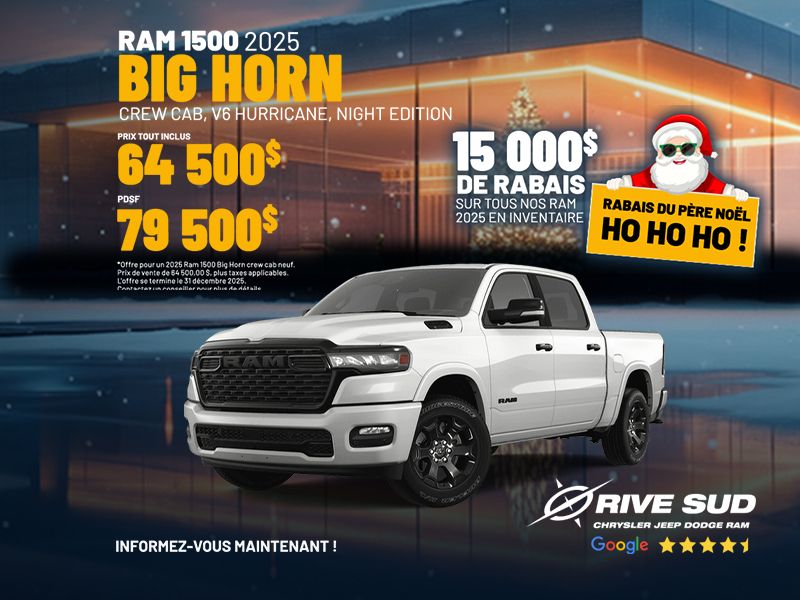RAM 1500 Big Horn 2025