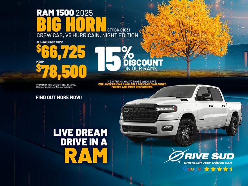 RAM 1500 Big Horn 2025
