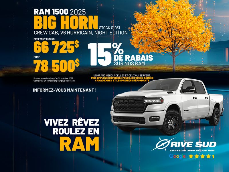 RAM 1500 Big Horn 2025