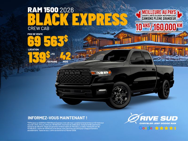Ram 1500 Black Express 2026