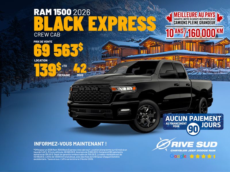 Ram 1500 Black Express 2026