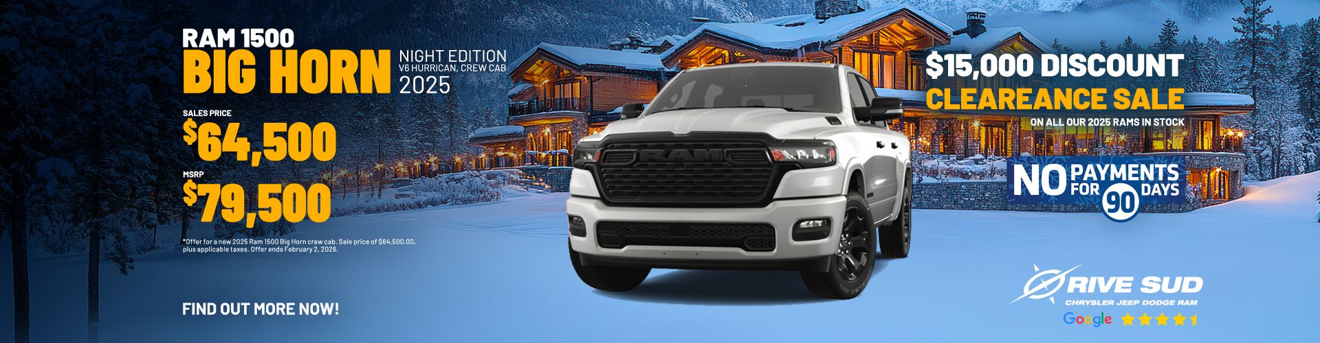 RAM 1500 Big Horn 2025