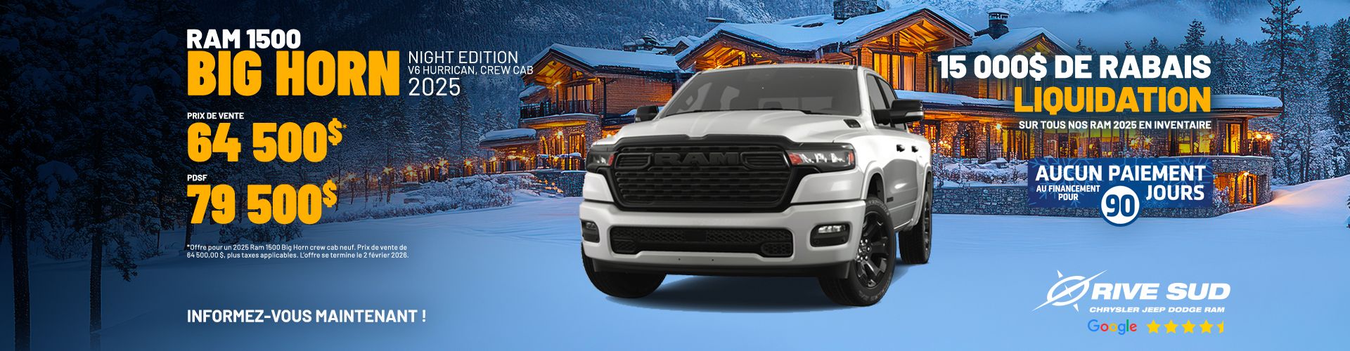 RAM 1500 Big Horn 2025