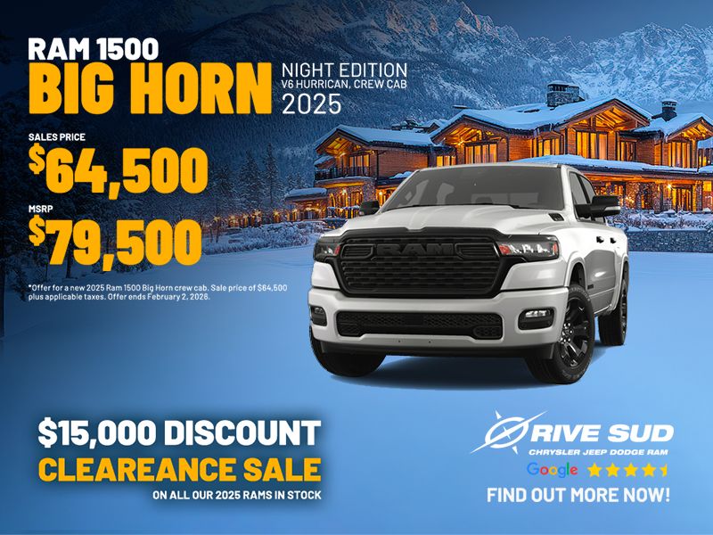 RAM 1500 Big Horn 2025