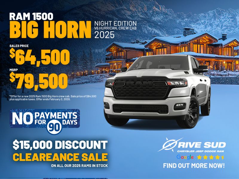 RAM 1500 Big Horn 2025