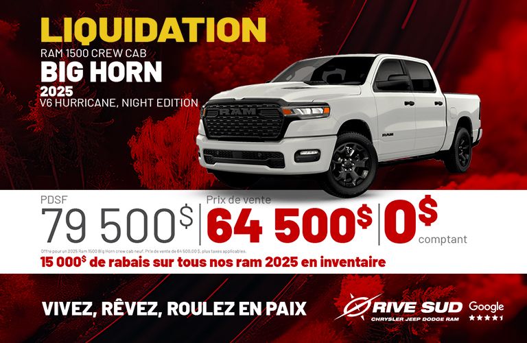 RAM 1500 Big Horn 2025