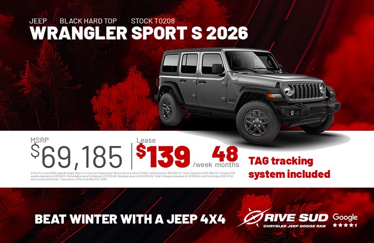 Jeep Wrangler Sport S 2026