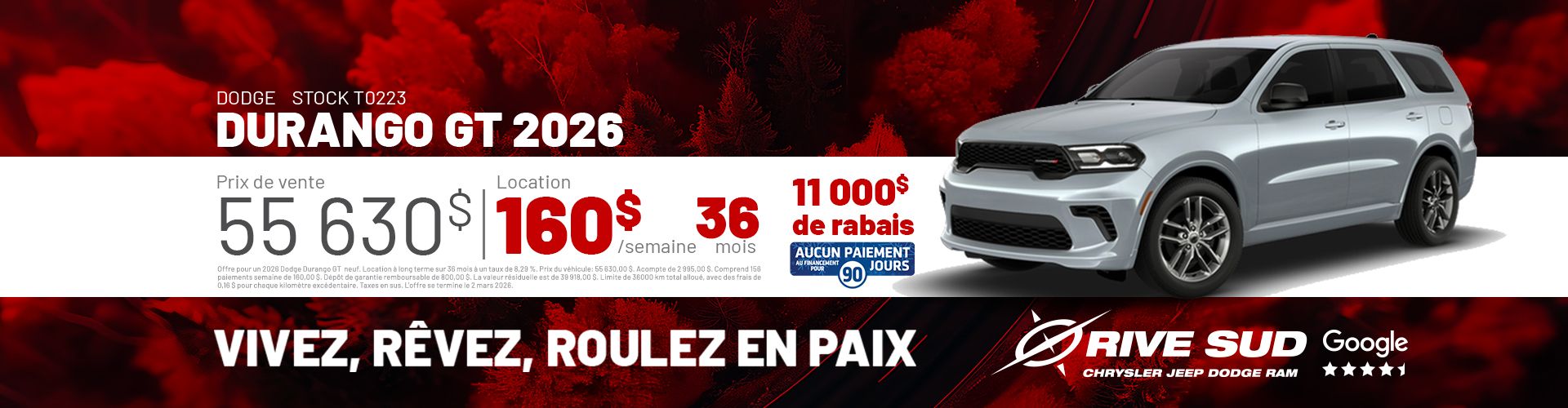 Dodge Durango GT 2026