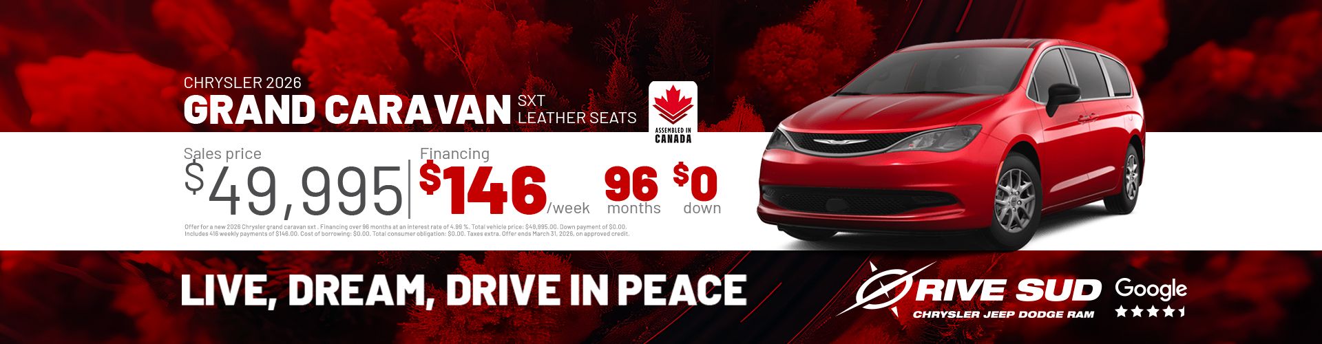 Grand Caravan SXT 2026