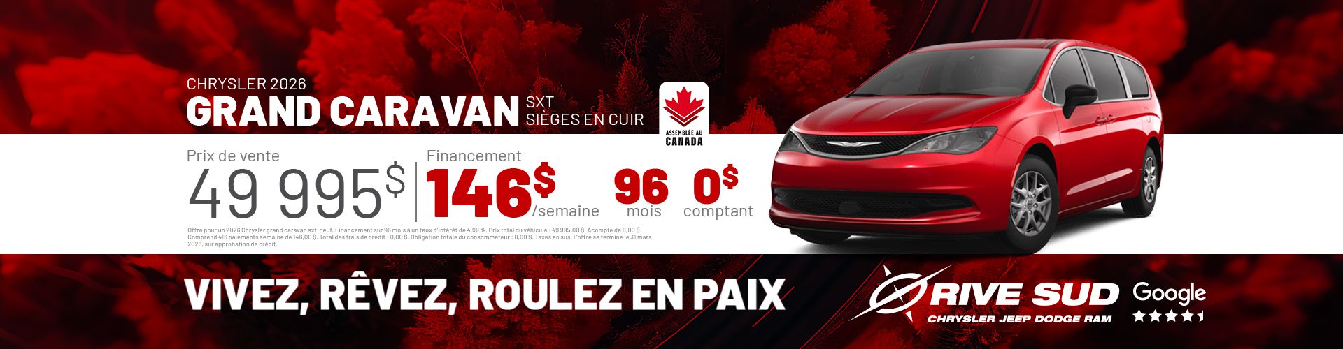 Grand Caravan SXT 2026