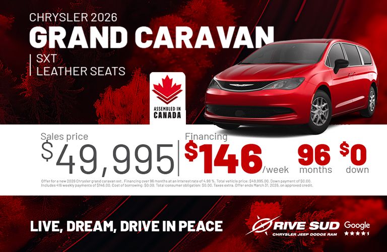 Grand Caravan SXT 2026