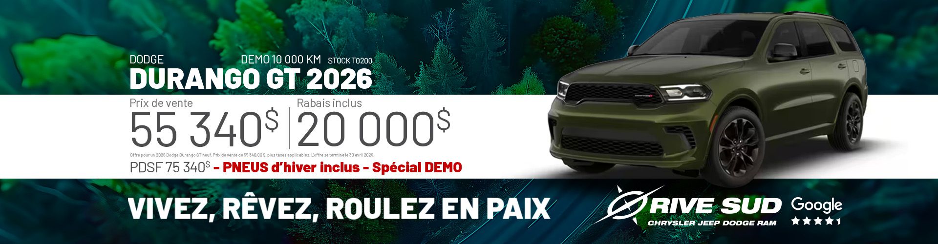 Dodge Durango GT 2026