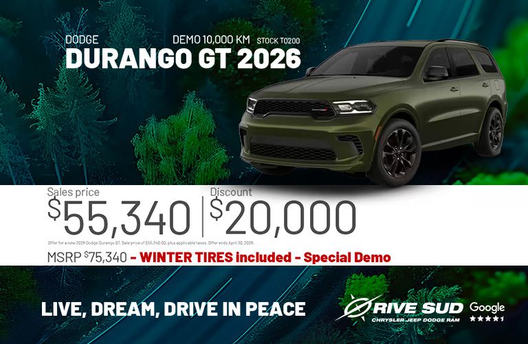 Dodge Durango GT 2026