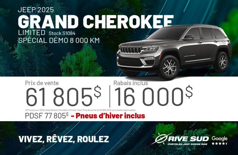 Jeep Grand Cherokee Limited 2025
