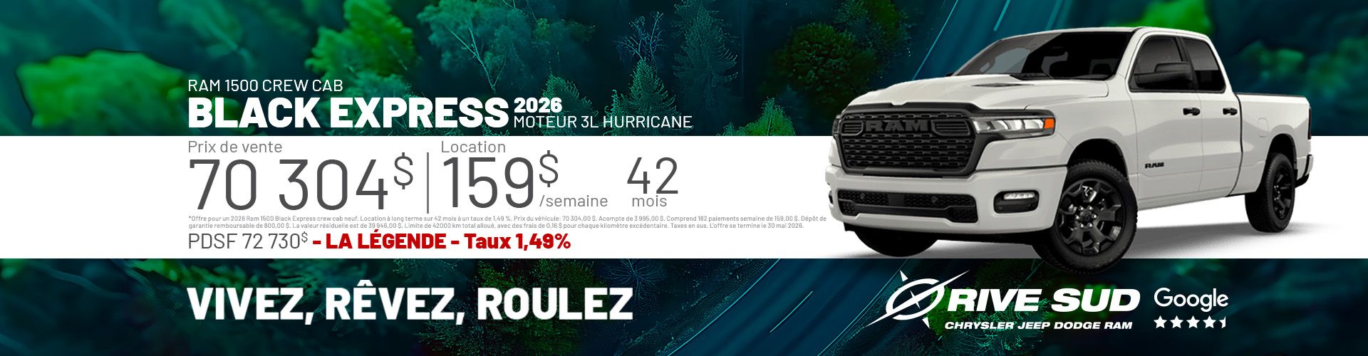 RAM 1500 Black Express 2026