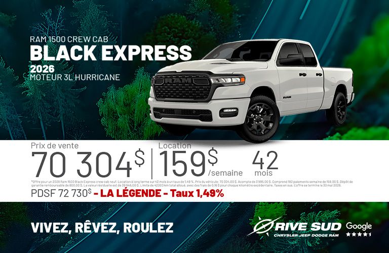 RAM 1500 Black Express 2026