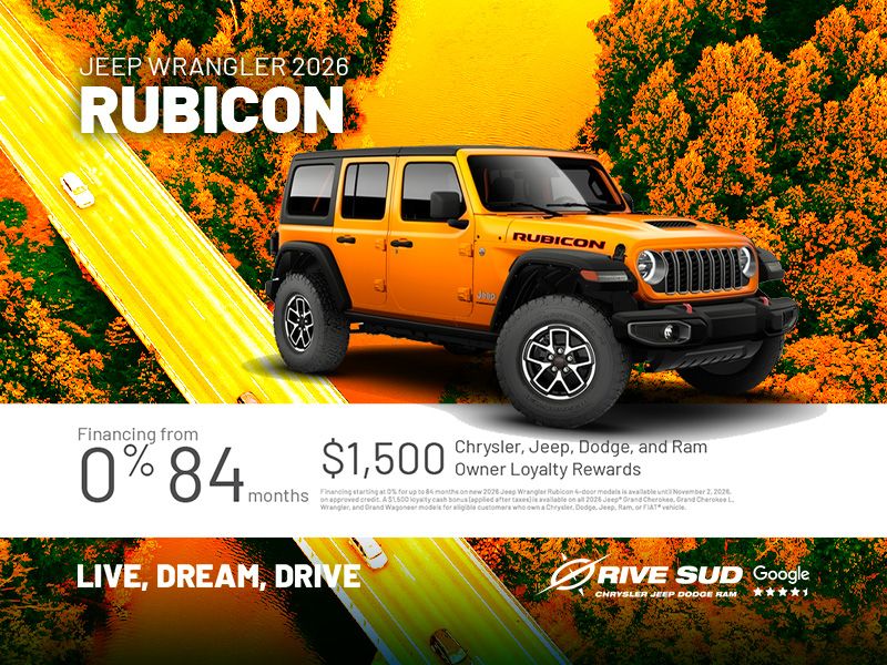 Jeep Wrangler Rubicon 2026