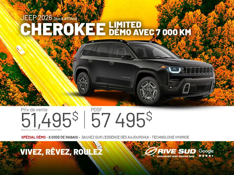 Jeep Cherokee Limited 2026