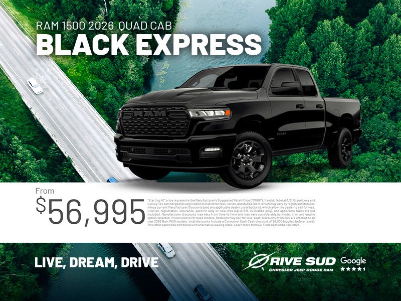 RAM 1500 Black Express 2026