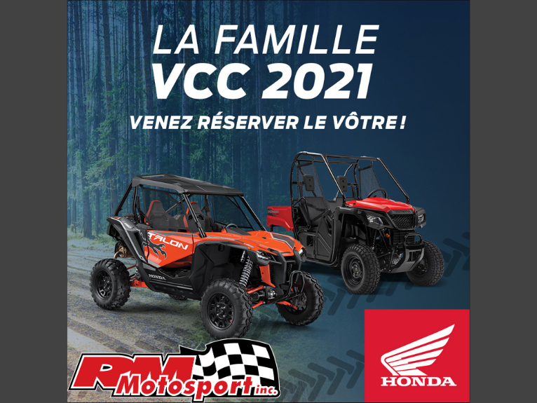 RM Motosport  côte à côte Honda Pionner