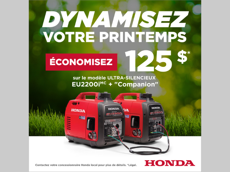 EU2200 | 125$ de rabais!