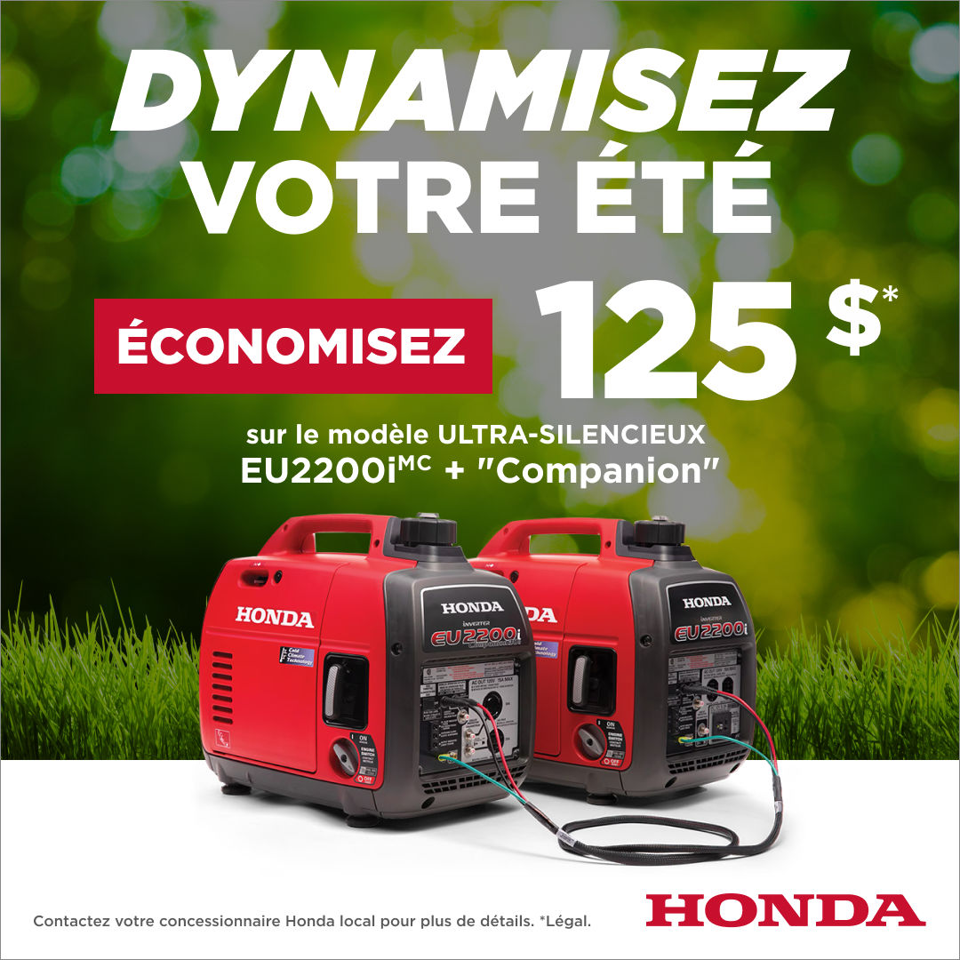 EU2200 | 125$ de rabais!