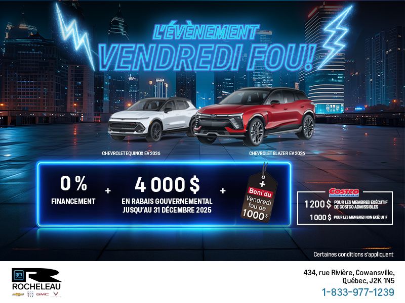 L'événement Vendredi Fou