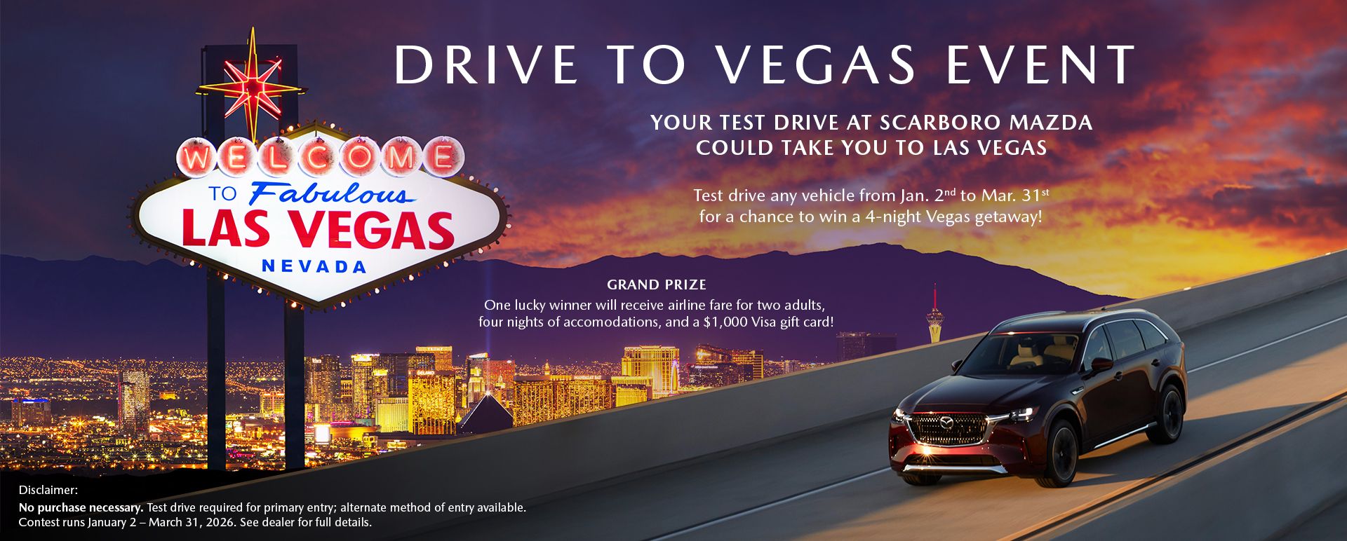 Drive to Vegas Event