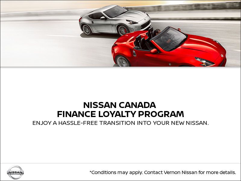 Nissan Canada Finance Loyalty Program