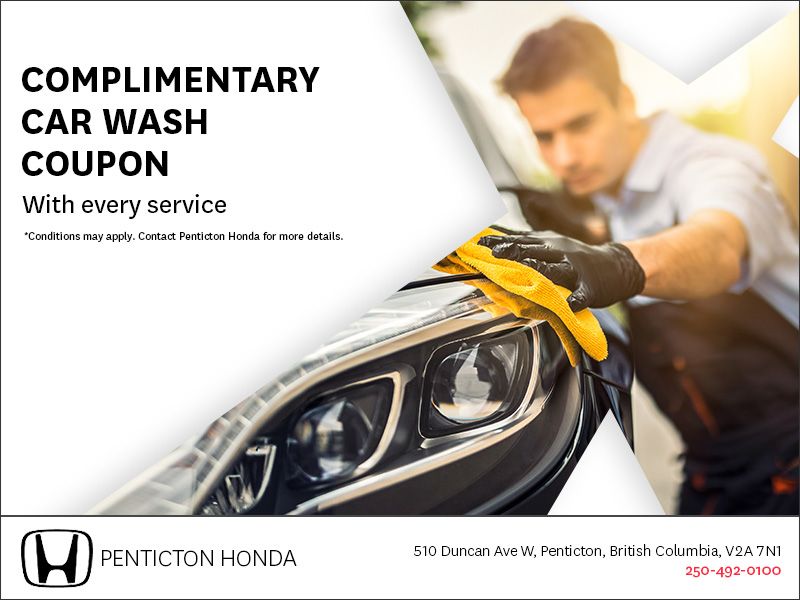 Complimentary Car Wash